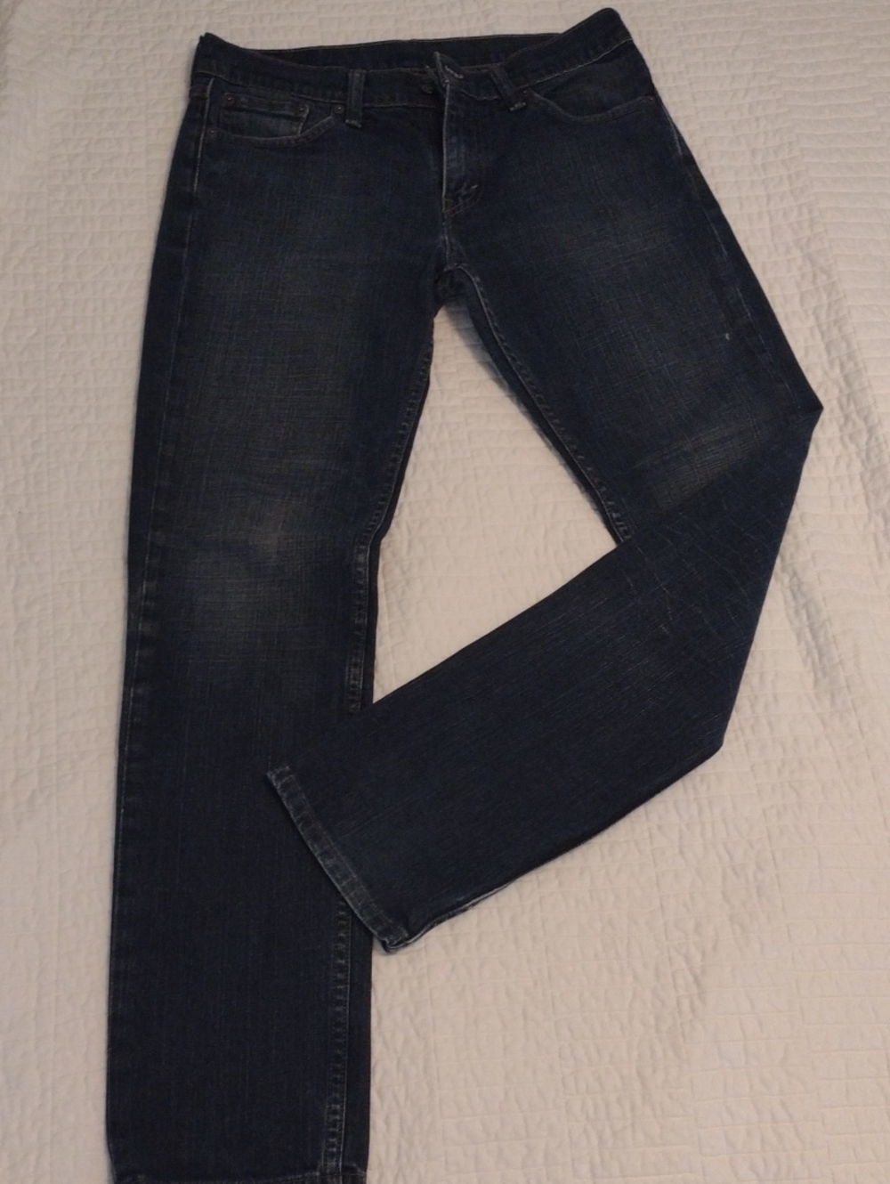 Levi's 511 Men's 30x32 Dark Wash Blue Denim Jeans Classic